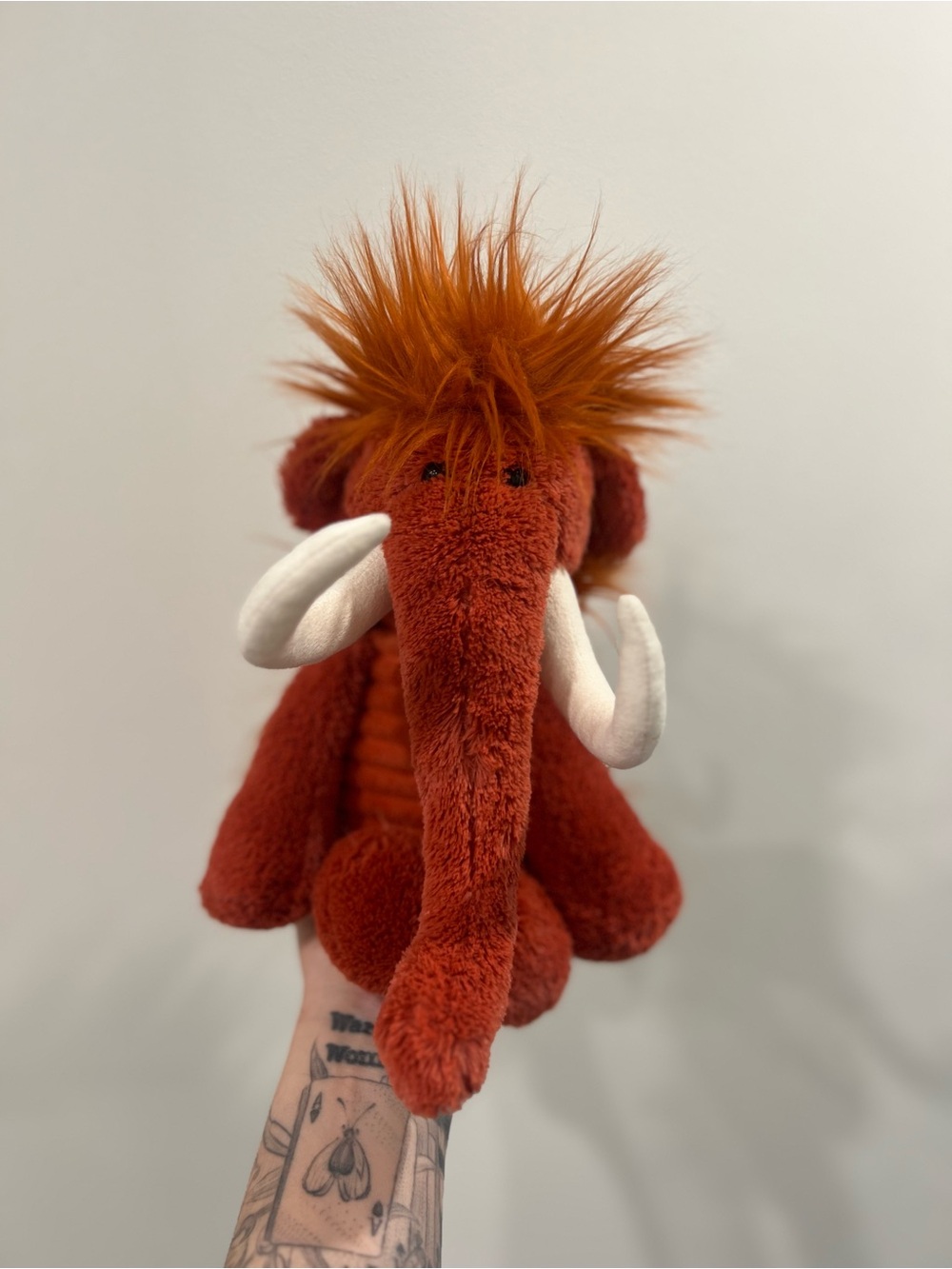 HSO RETIRED woolly mammoth jellycat